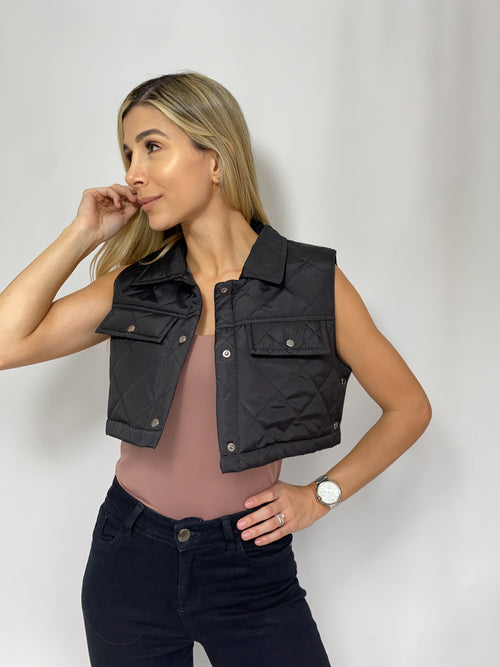Chaqueta corta manga sisa
