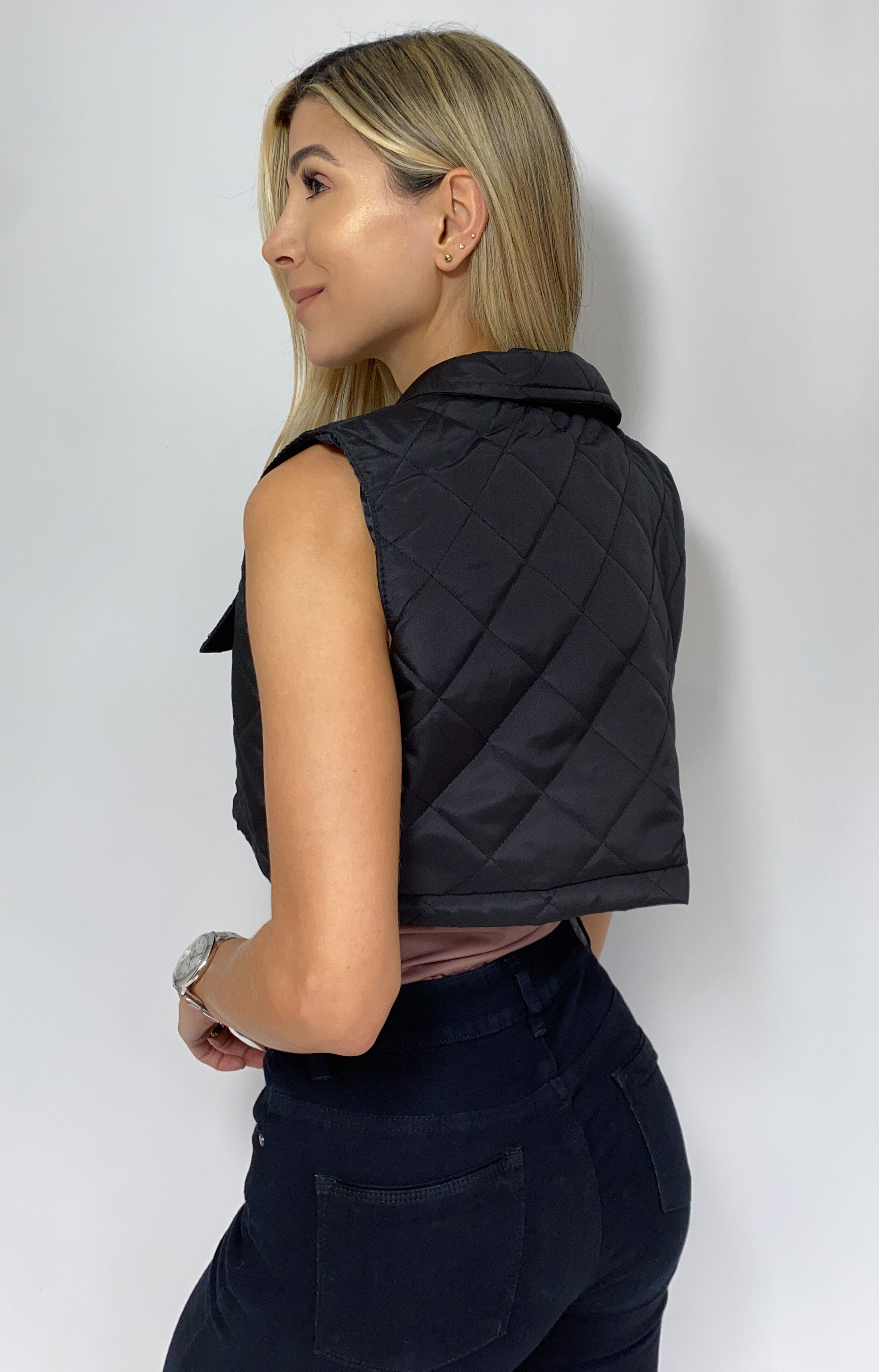 Chaqueta corta manga sisa