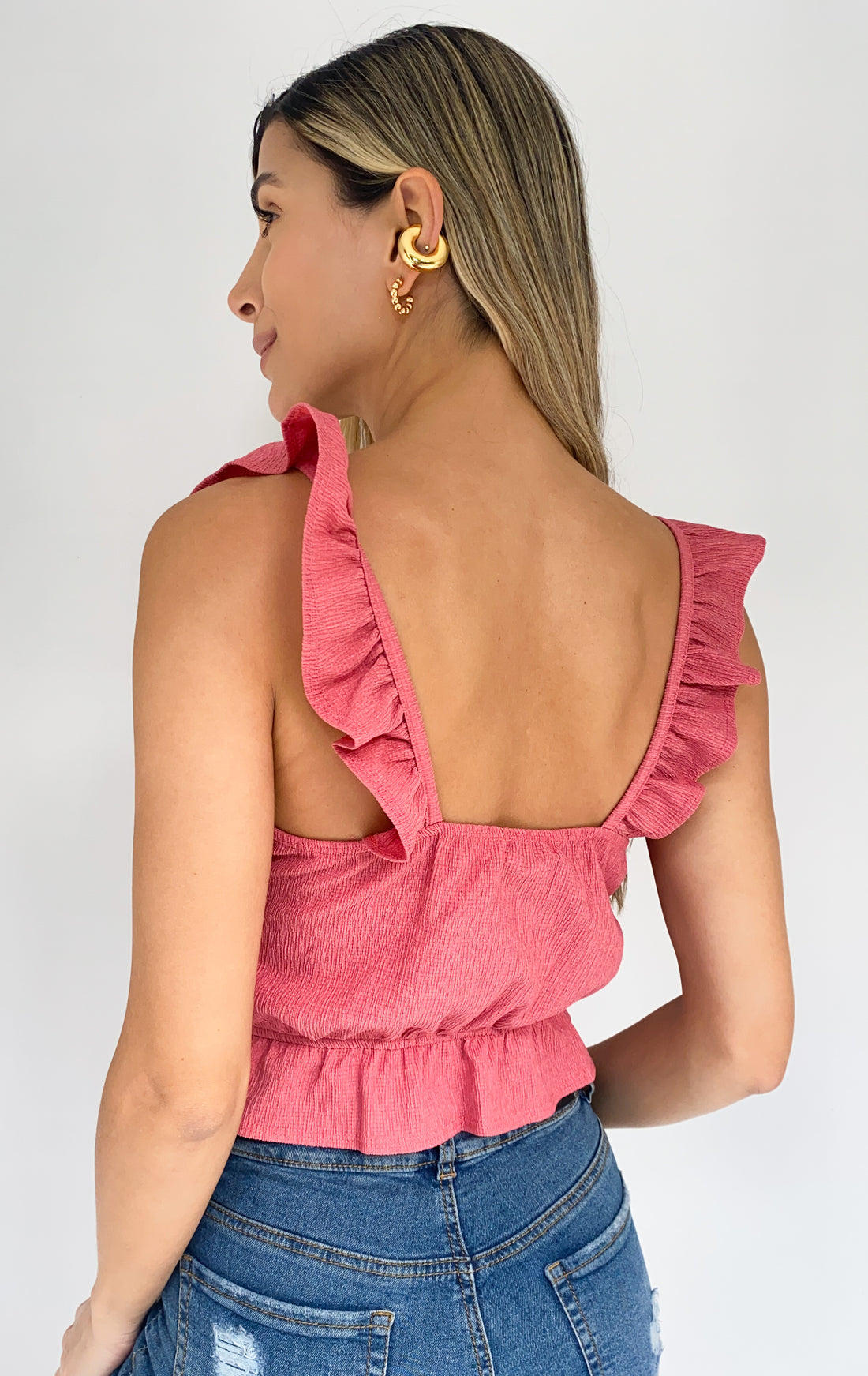 Blusa tiras cruza bolero